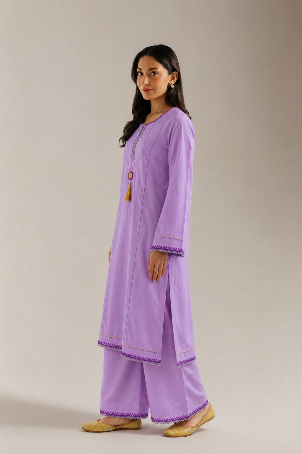 Premium Lawn Handwork 2-Piece Suit